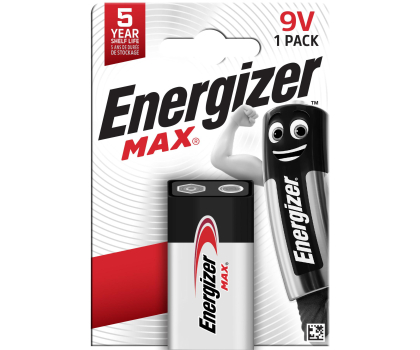Bateria lub akumulatorek Energizer MAX 9V 1 szt.